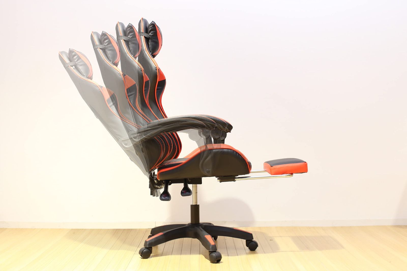 ビータ Vita ゲーミングチェア オフィスチェア フットレスト付 レッド MARWIL-DEMENAGEMENTS_CH