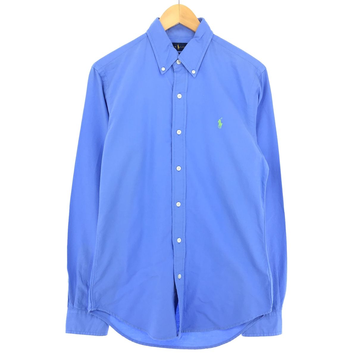 古着 ラルフローレン Ralph Lauren SLIM FIT スリムフィット 長袖 ボタンダウンシャツ メンズS/eaa433381