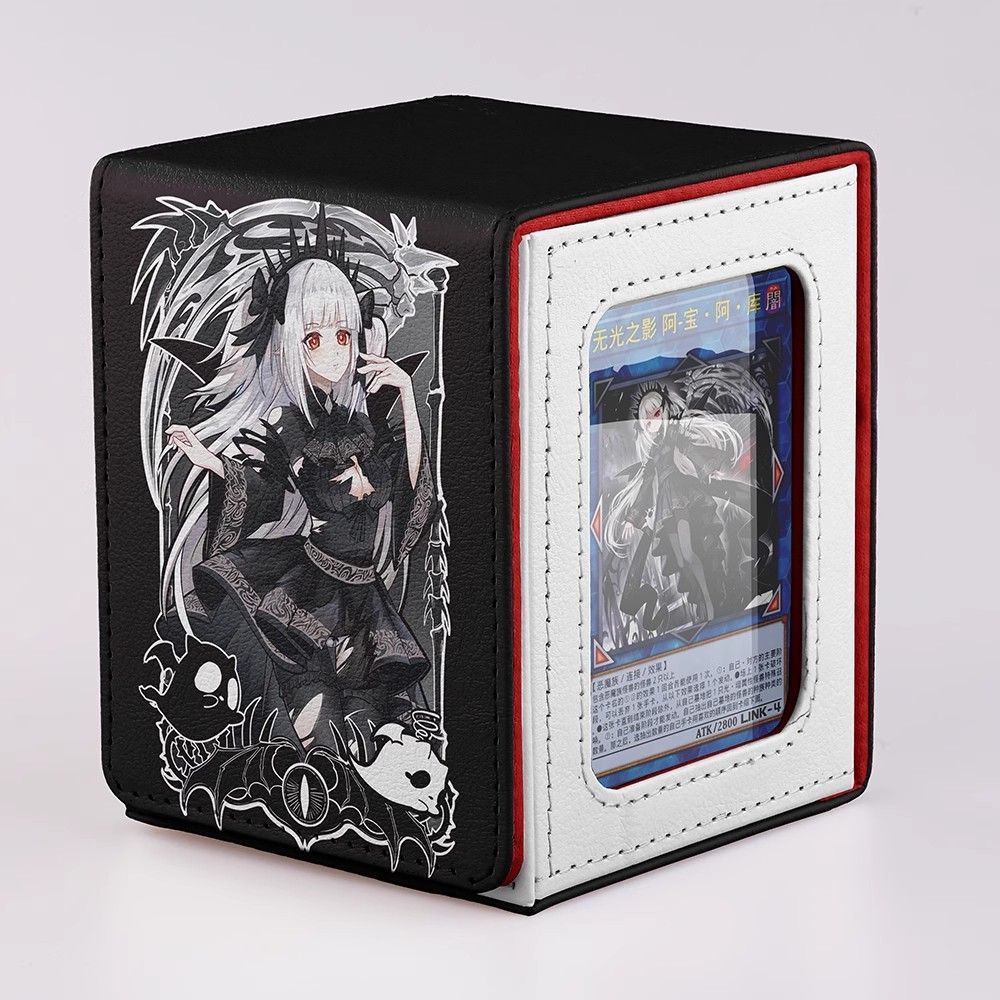 遊戯王 光なき影 ア＝バオ・ア・クゥー レザーデッキケース Amazon.co.jp: 遊戯王カード SUDA-JP049 光なき影 ア＝バオ・ア