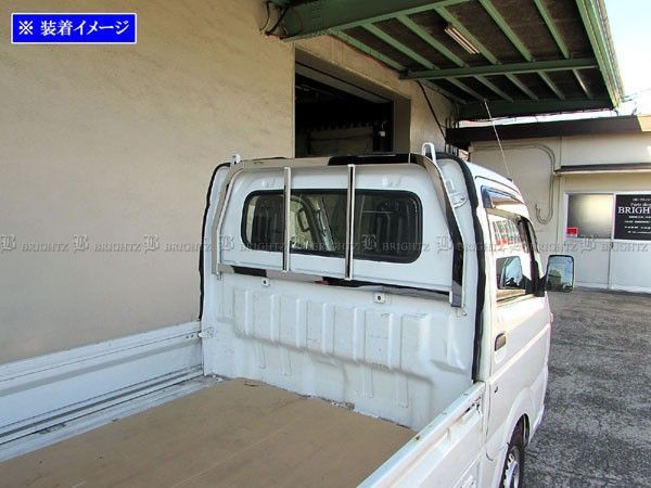 キャリイトラック DA16T ステンレスメッキ鳥居カバー 6PC