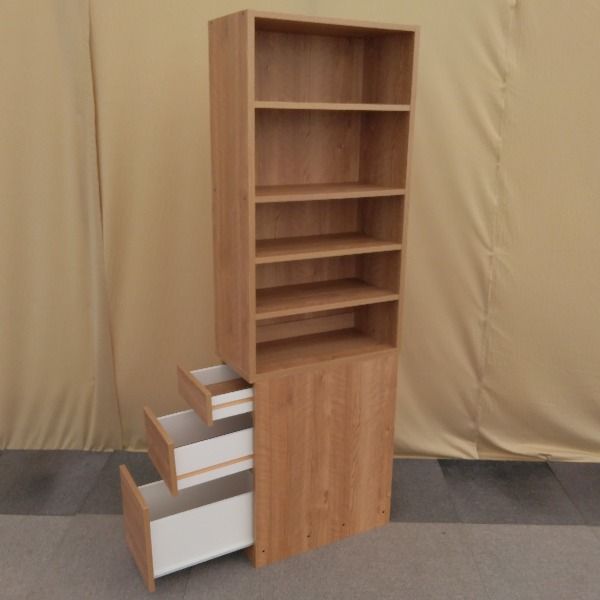 木製ラック デスクサイドラック