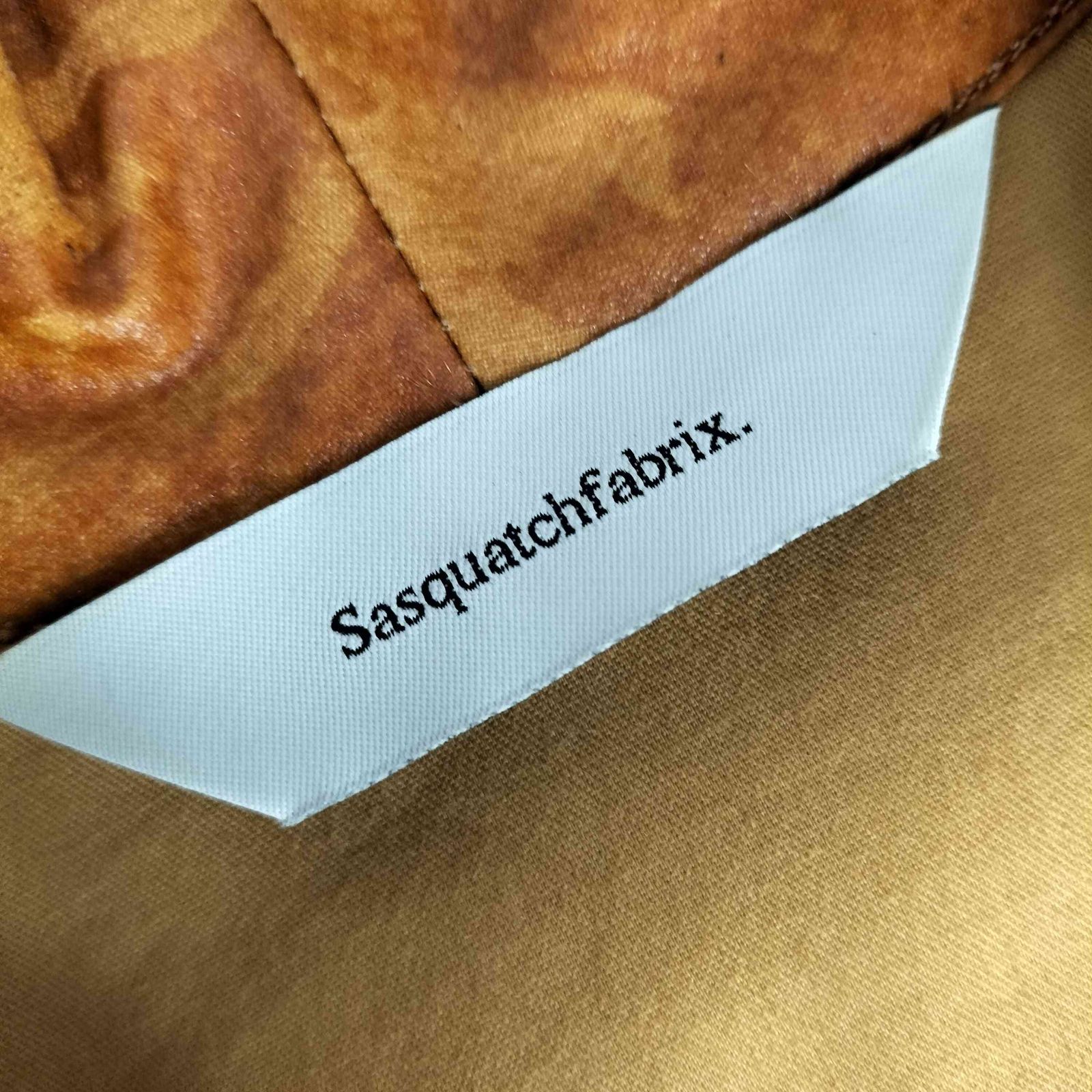 サスクワァッチファブリックス SASQUATCHfabrix. 22AW URUSHI WA-NECK