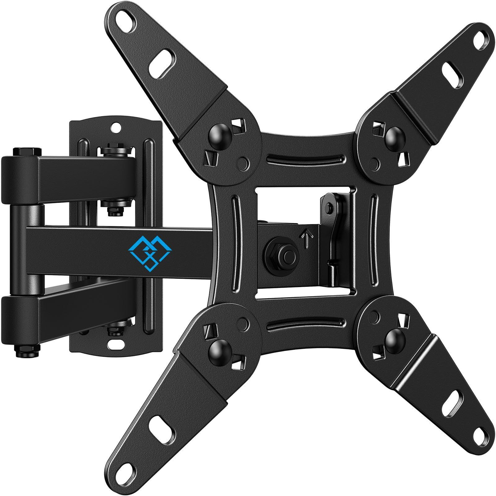 【人気商品】適格請求書発行可 VESA200x200mm 前後＆左右u0026上下多角度調節 tv壁掛け 耐荷重20kg アーム式 13～42インチ対応 ディスプレイアーム 壁掛けテレビ金具 PERLESMITH