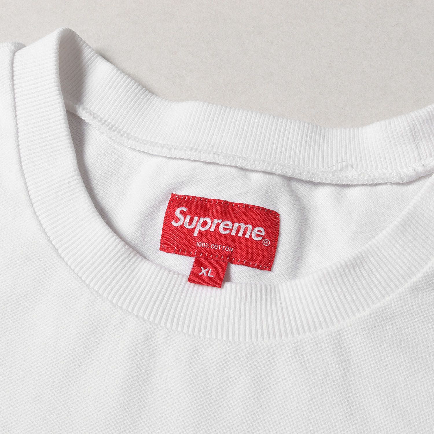 Supreme シュプリーム Tシャツ サイズ:XL ブランドロゴ 刺繍 ピケ 