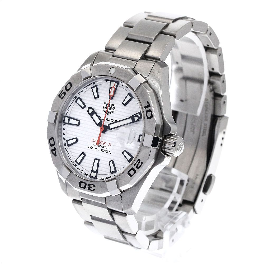 タグホイヤー TAG HEUER アクアレーサーキャリバー5 デイト 自動巻き 新品)TAG HEUER タグ・ホイヤー アクアレーサー 300M キャリバー