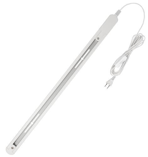 58cm_ホワイト ダクトレール コンセント 直付けタイプ コンセント式 ライティングレール ライティングバー コード型 ライティングレール 配線ダクトレール 簡易取付 工事不要 安全ブレーカ