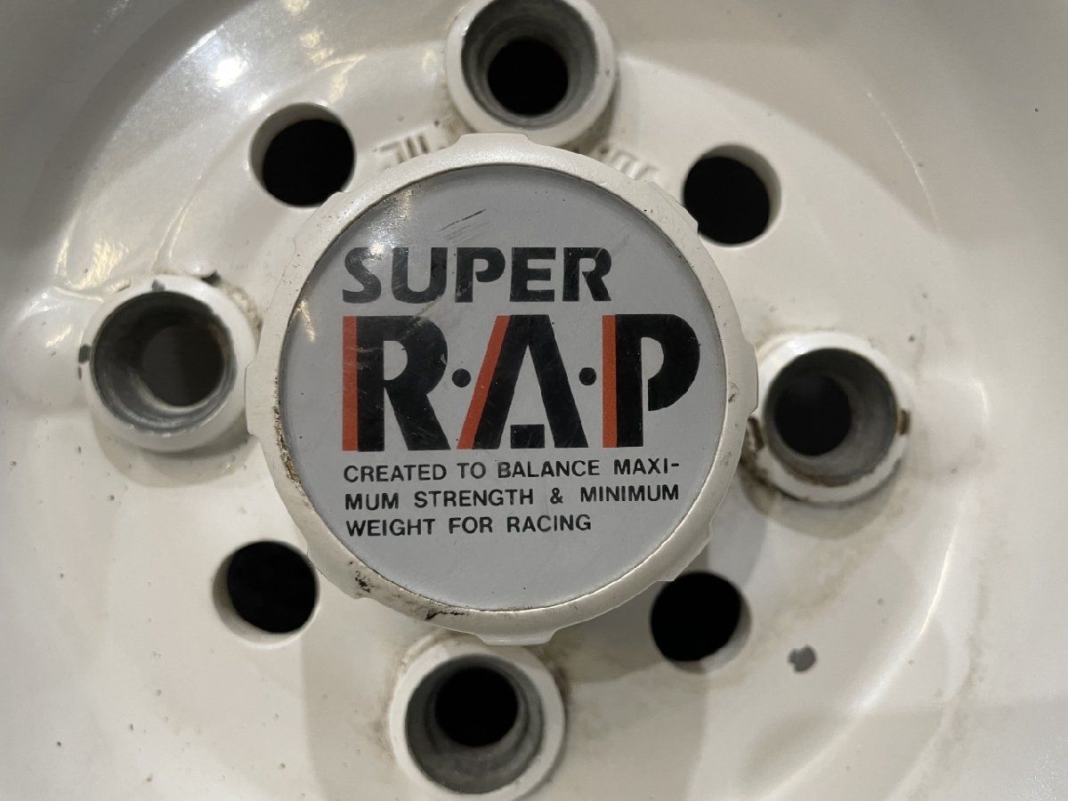 SUPER RAP スーパーラップ 13インチ 5.5JJ +38 4穴PCD100 4本セット ...