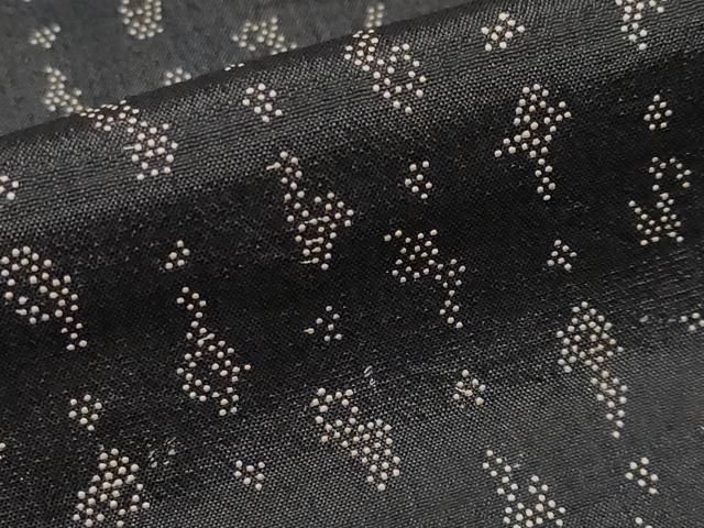 平和屋着物□極上 印傳 紬 単衣 吉祥文 逸品 CYAA2610s5 - メルカリ