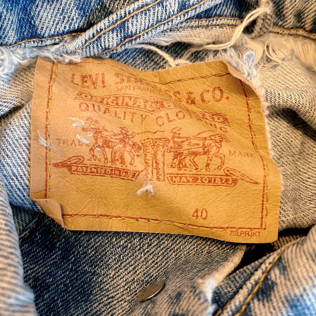 Levi's デニムジャケット サイズ40 値下げ可能❗️ 40size Levi's denim jacket リーバイス デニムジャケット