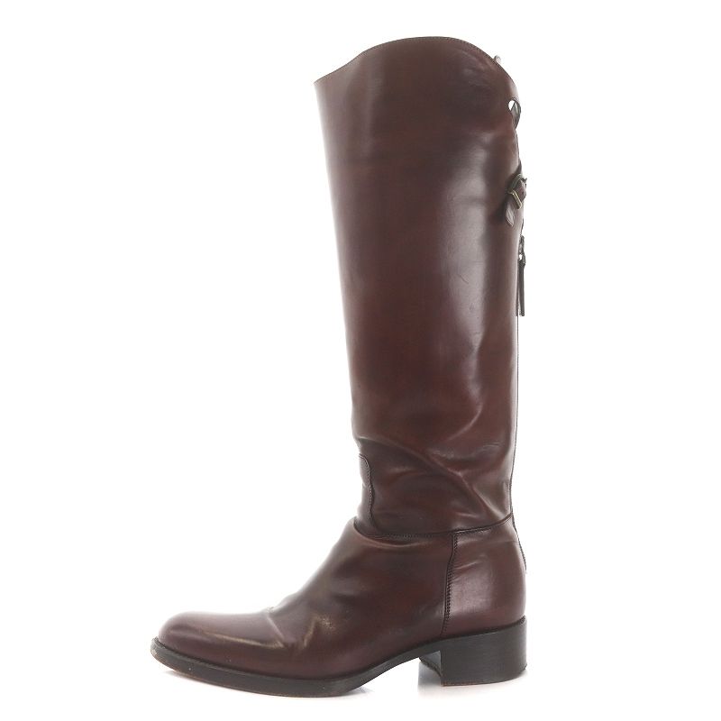 サイズ 36.5□サルトルSARTORE レザー乗馬ブーツ SR2426□3-3 靴
