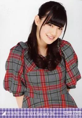 乃木坂46 生写真 中田花奈 中古】生写真(乃木坂46) 中田花奈/上半身・チェック柄/「2013.February