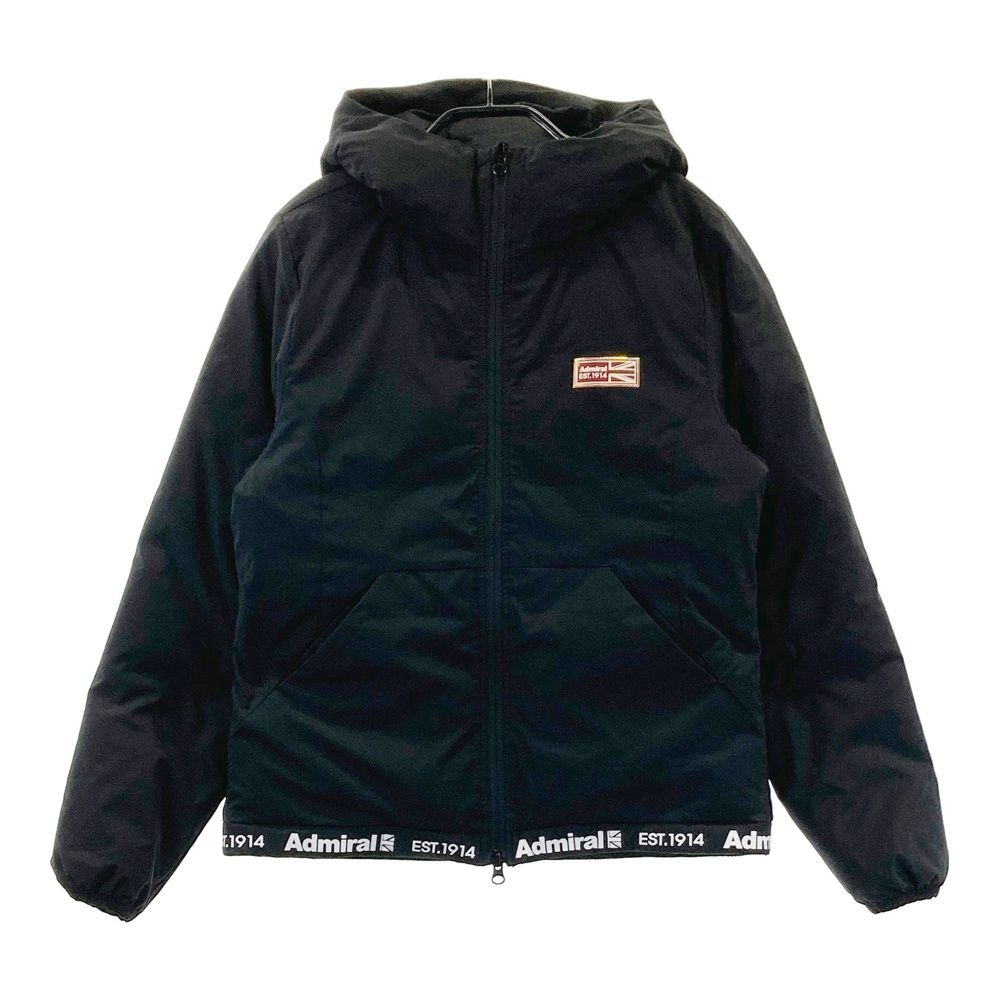 サイズ S ADMIRAL アドミラル フード付き 長袖 中綿ジャケット ブラック系 240101535505 ゴルフウェア レディース ストスト