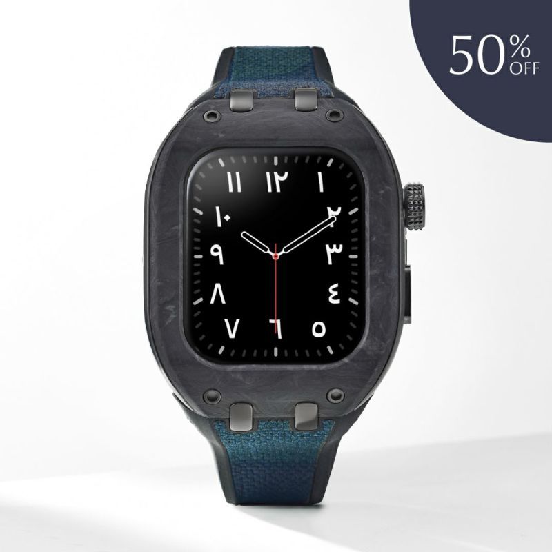 Apple Watch ケース 9|8|7対応 - LUMINOUS CARBON WBB0289-019 41mm