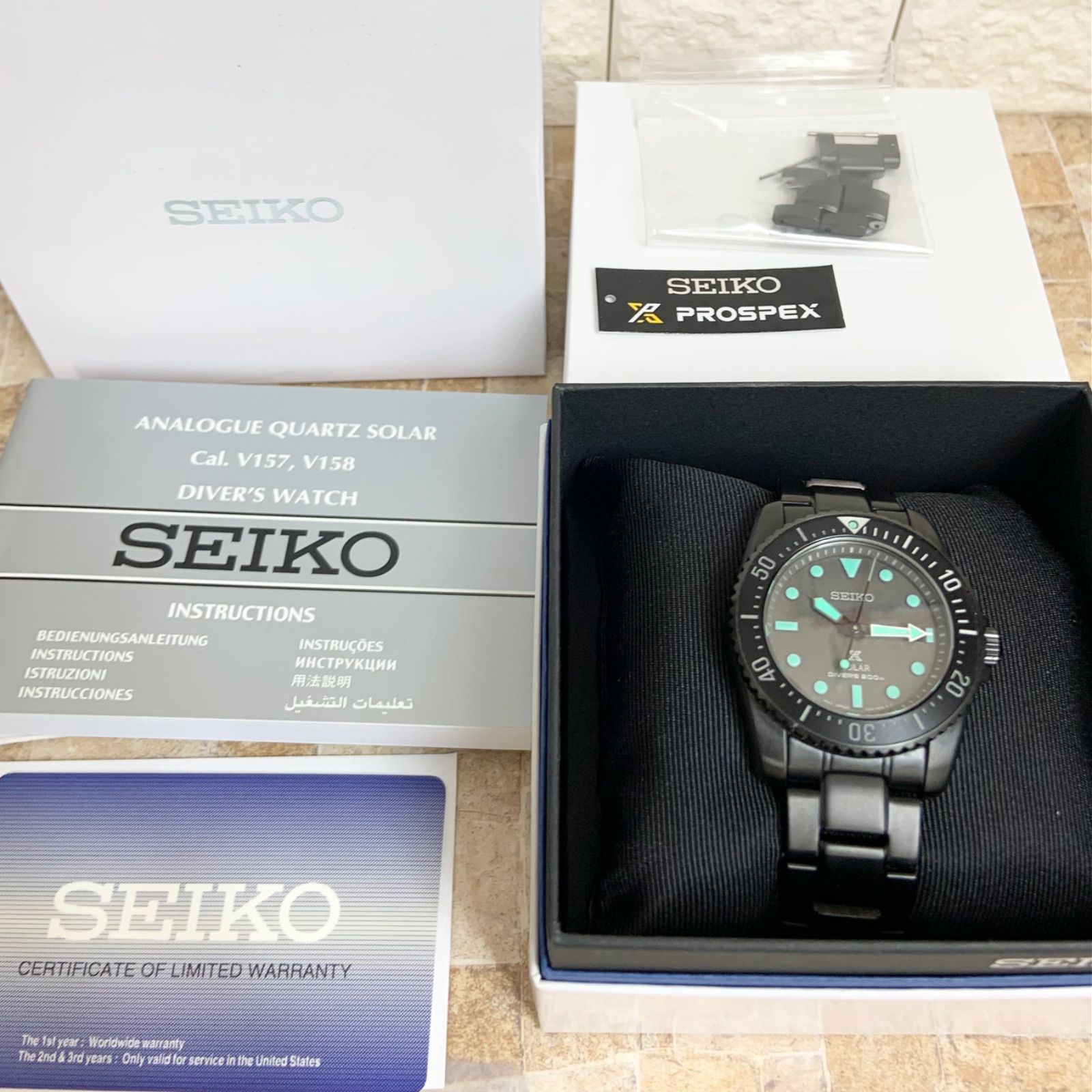 美品 PROSPEX Black Series SBDN081 国内300本限定 美品 PROSPEX Black Series SBDN081 国内300本限定 プロスペックス AT