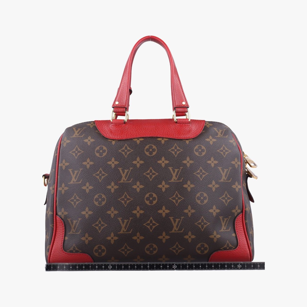 ルイヴィトンLouis VuittonレティーロPMモノグラム ブラウン系×スリーズモノグラムキャンバス×カーフレザーM40546DR4136