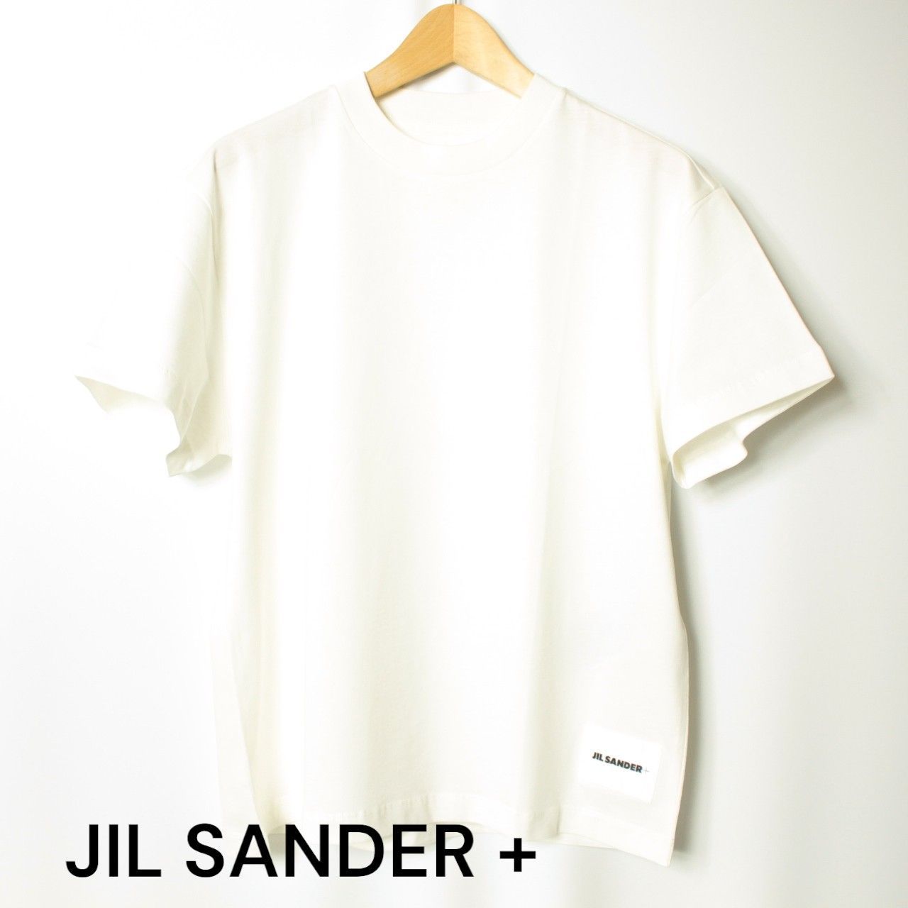 新品】Jil Sander+ジルサンダー半袖Tシャツ3枚セットホワイト