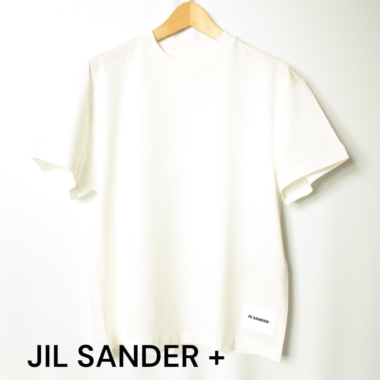 新品】Jil Sander+ ジルサンダー 半袖Tシャツ 3枚セット ホワイト