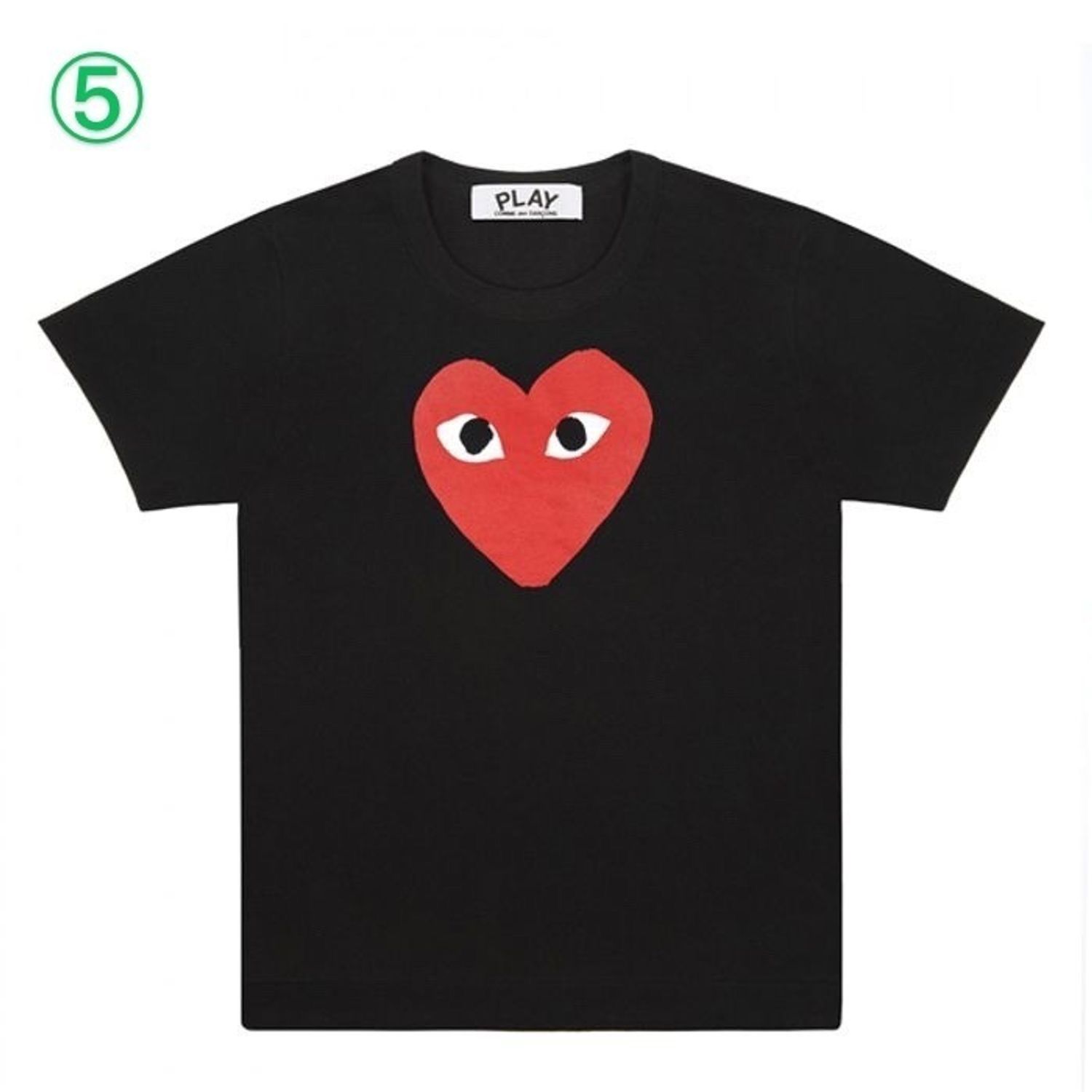 即発】COMME des GARCONS ハートプリント メンズ カットソー - メルカリ