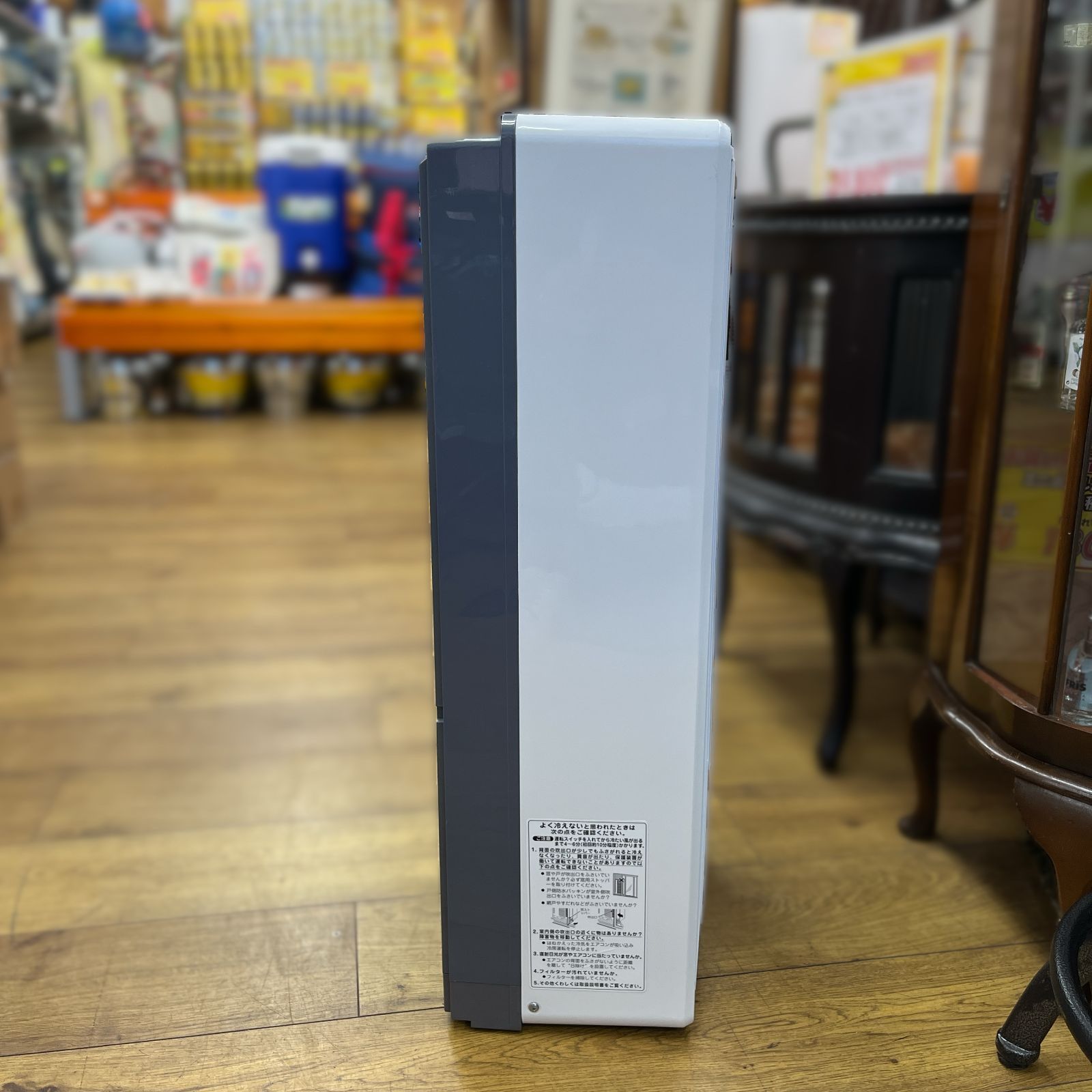 コイズミ KAW-1682-W 窓用エアコン 冷房専用 ノンドレン 2018年製 