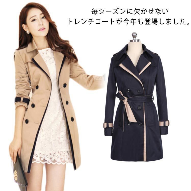 ロング丈♡バーバリー ベルト付 トレンチ コート スプリング L相当 031B8229-3958-482D-8DA9-