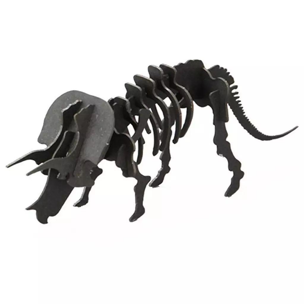 (未使用･未開封品)　ペーパーパズル トリケラトプス ブラック f4u0baa 未使用・未開封品) ペーパーパズル トリケラトプス ブラック f4u0baa