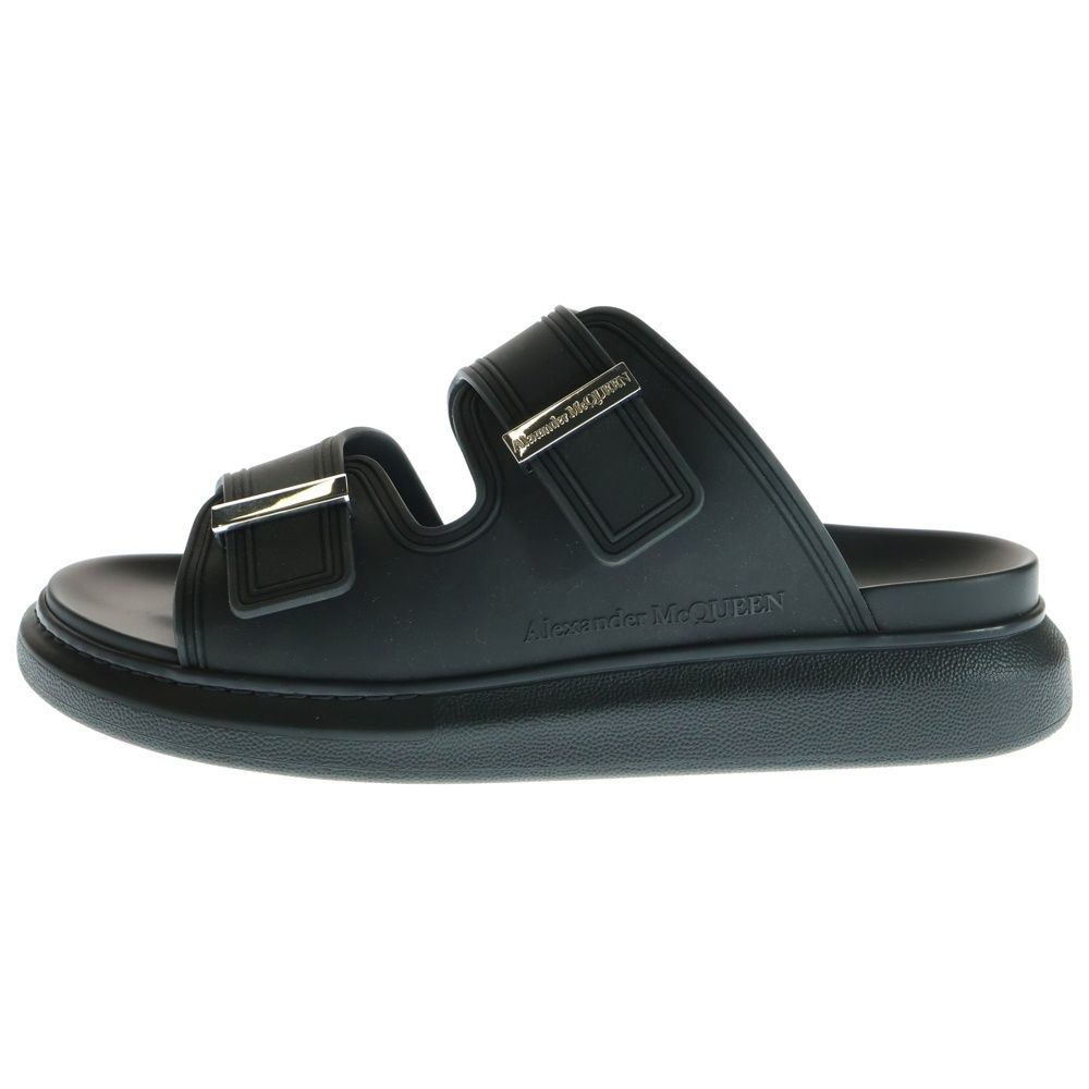 Alexander McQueen アレキサンダーマックイーン ハイブリッドスライドサンダル ブラック 663563