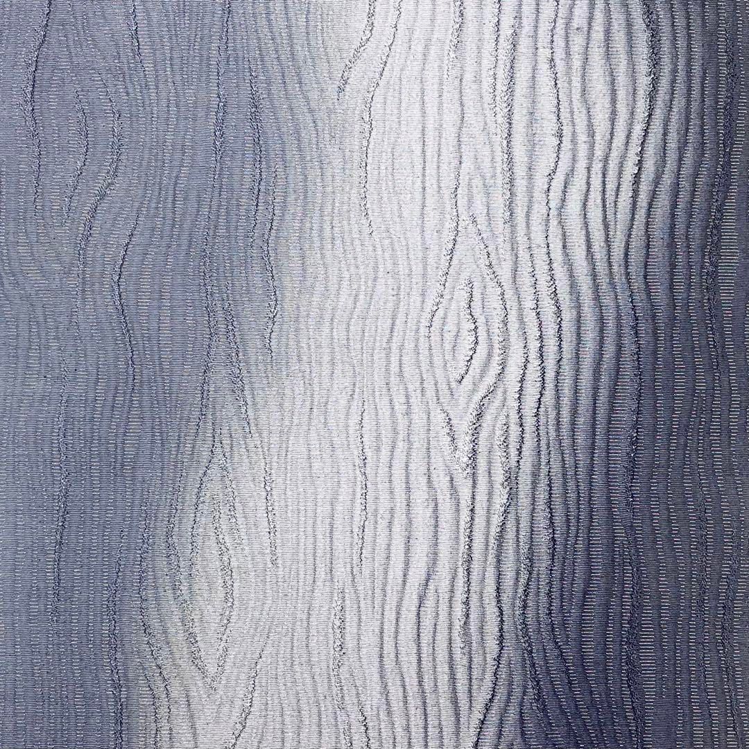 ☆ 袋帯 グラデーション 暈し 木目模様 銀通し 藍錆色 O-4220 袋帯 グラデーション 暈し 木目模様 銀通し 藍錆色 ガード加工 O-4220