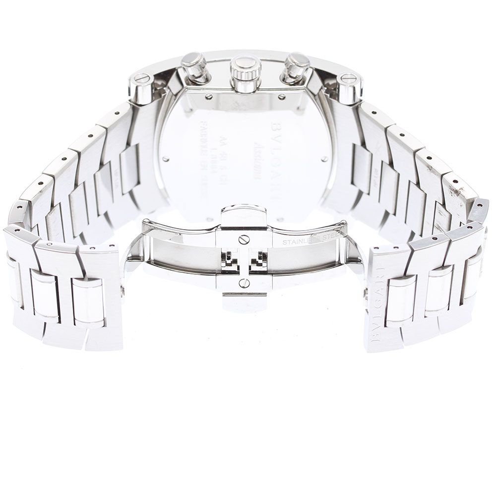 ブルガリ BVLGARI AA48SCH アショーマ クロノグラフ デイト 自動巻き