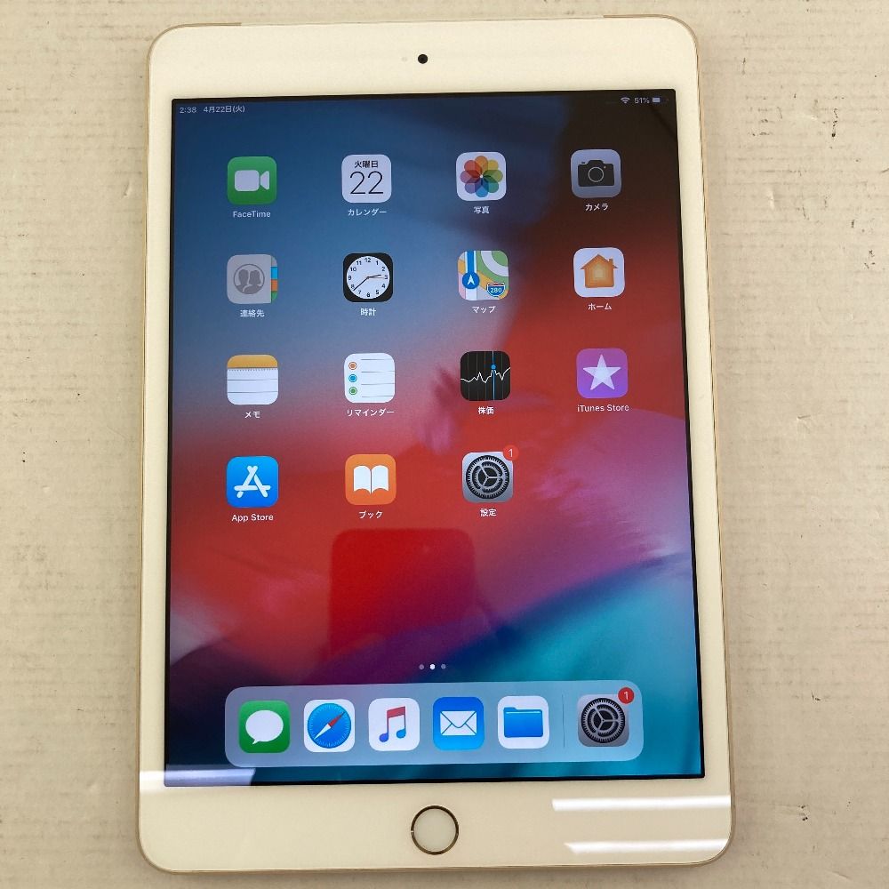 iPad mini 3 64GB Gold Wi-Fiモデル 元箱 付属品あり｜Yahoo