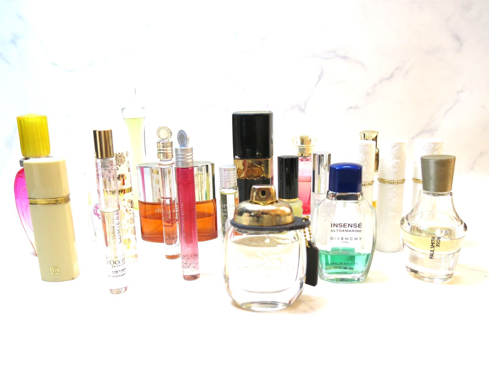 【香水　まとめ売り】ジバンシー　ホットクチュール ニナリッチ　CHANEL MER845ミニボトル 香水まとめ売り14本 ニナリッチ多め シャネル