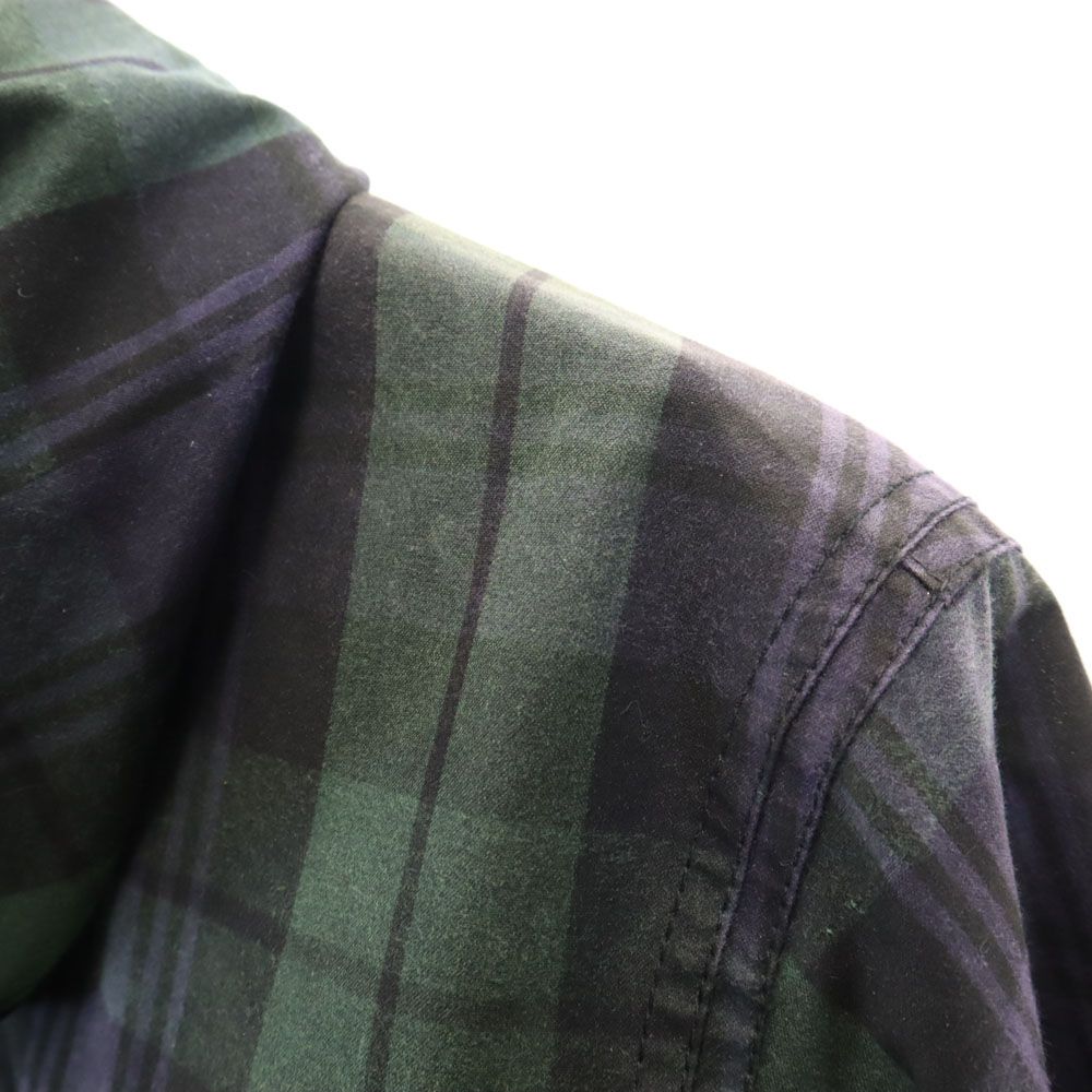 バブアー ブルガリア製 ブラックウォッチ SL DURHAM オイルドジャケット 38 ネイビー 他 Barbour メンズ バブアー ブルガリア製 ブラックウォッチ SL DURHAM オイルド