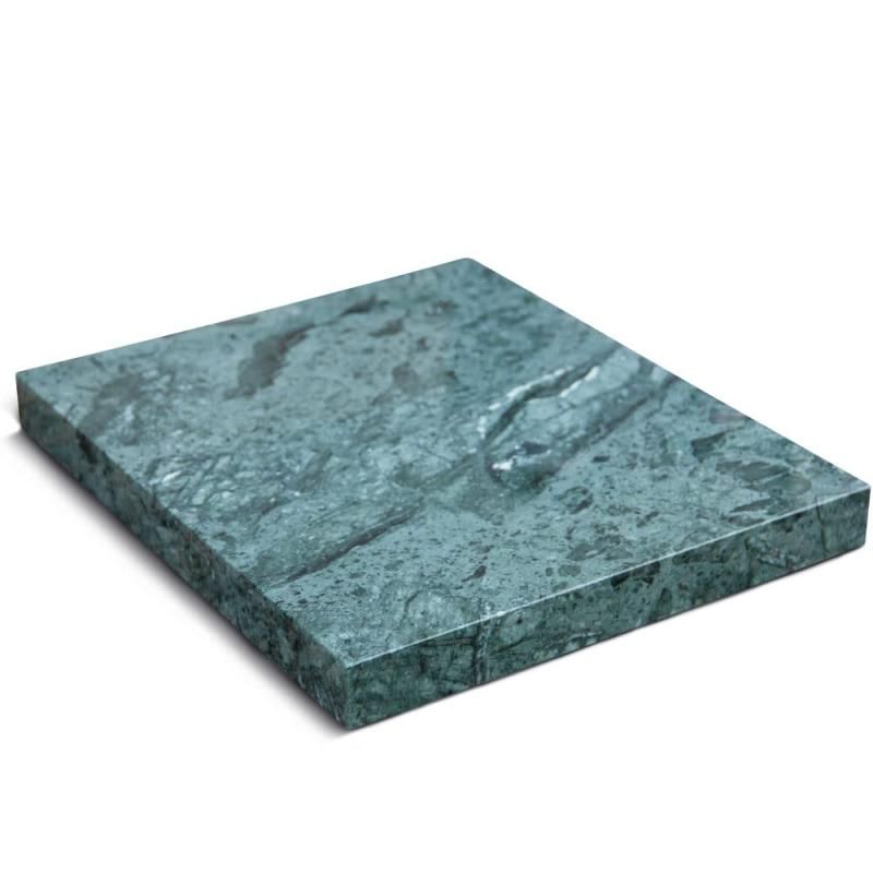 オーディオボード 大理石エメラルドグリーン 30×25×3.0cm 非常に 性が高い この石 と この厚み でしか感じられない 音 がある ワンランク上の音 天然石スピーカースタンド SPE