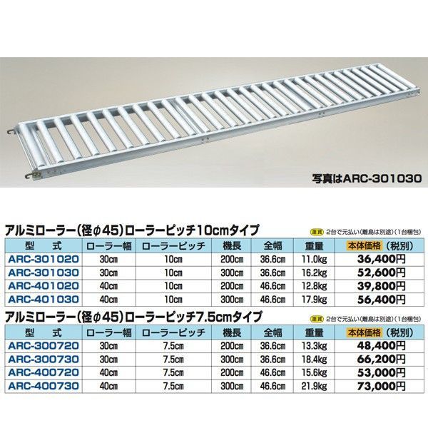 専用ページです ハラックス HARAX アルベア アルミ製 ローラーコンベア ARC