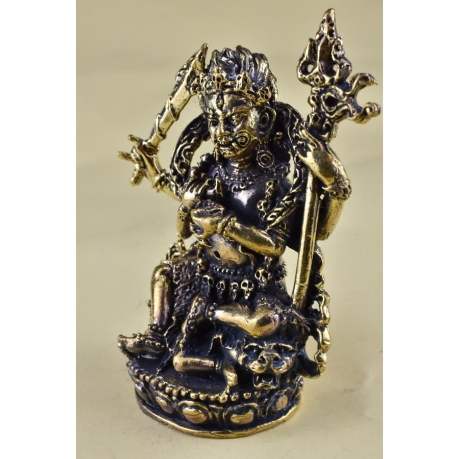 マハーカーラ 大黒天 ミニメタル仏像 C382 - メルカリ