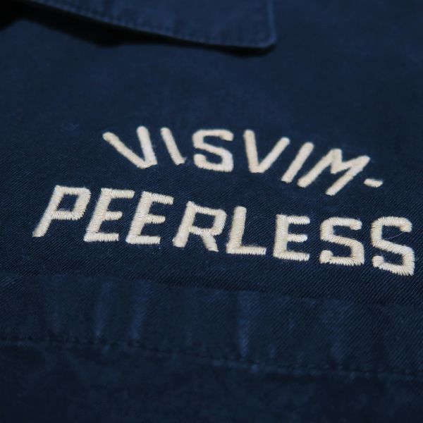 VISVIM ビスビム シャツ 23SS PALMER SHIRT L/S PEERLESS 012310501108