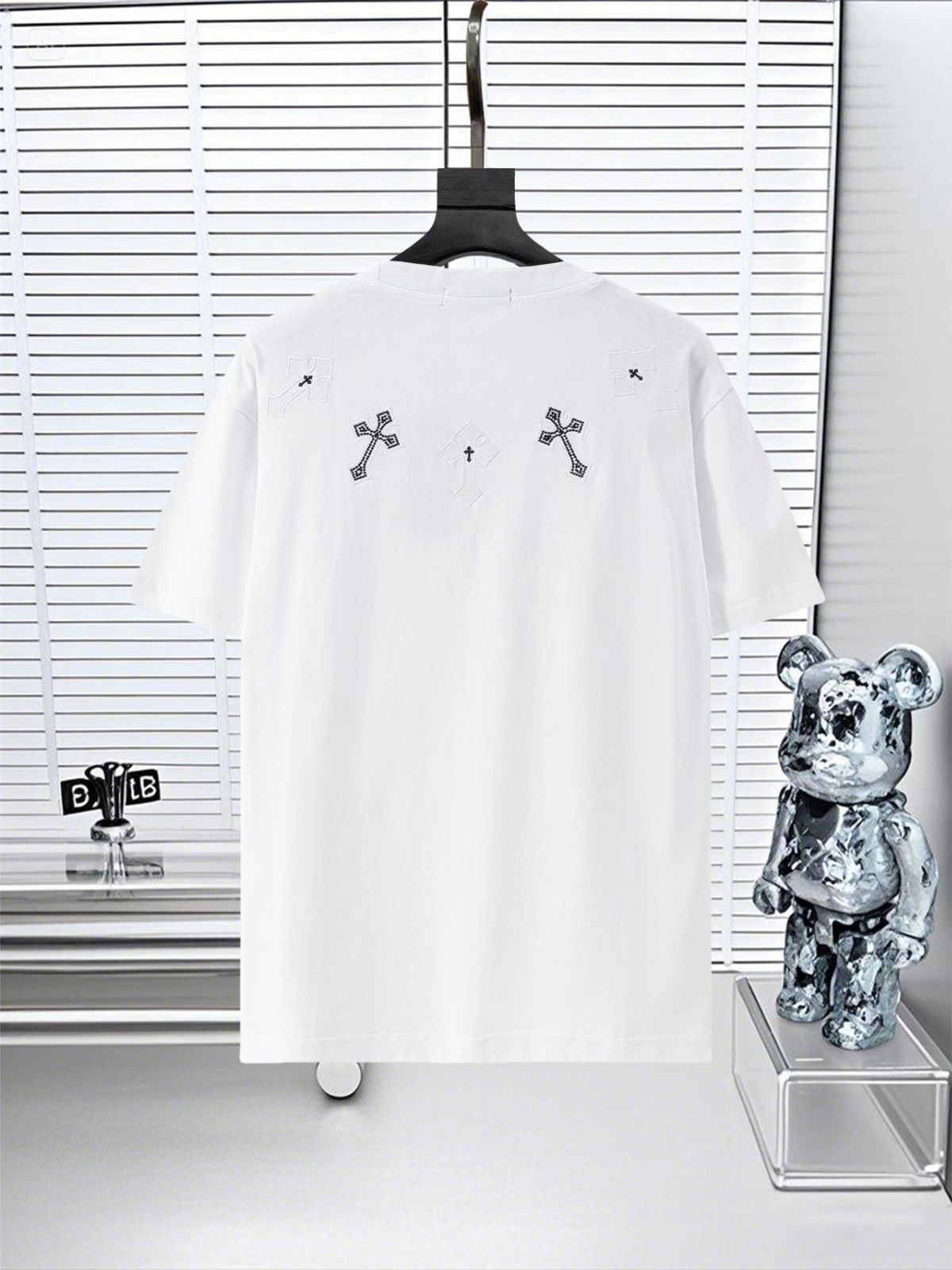 クロムハーツの新作ショートスリーブ 今日特価】Chrome Hearts クロムハーツ 25SS 刺繍ロゴ ショート