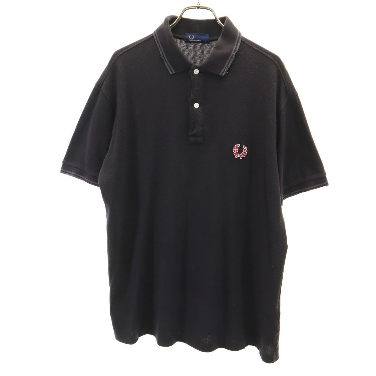 FRED PERRY フレッドペリー 日本製 半袖 ヴィンテージ加工 ポロシャツ 