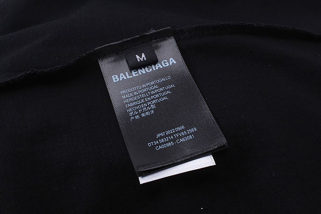 本日限定特価】Balenciaga ロゴプリント ロングスリーブTシャツ