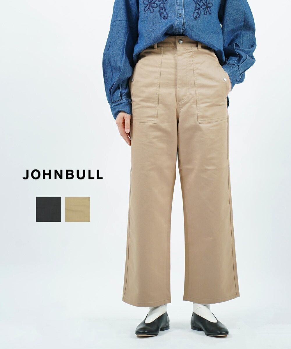 ジョンブル Johnbull ツイルテック ベーカーパンツ ワイドパンツ ZP445-2572202 レディース ◎