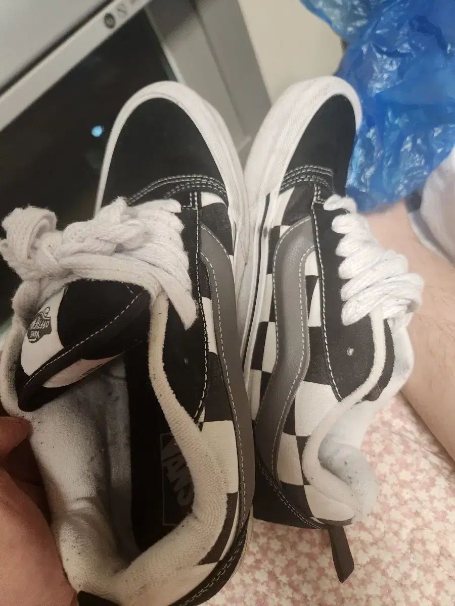  VANS オールドスクール CHECK ブラック スニーカー (270) 出品 スニーカー