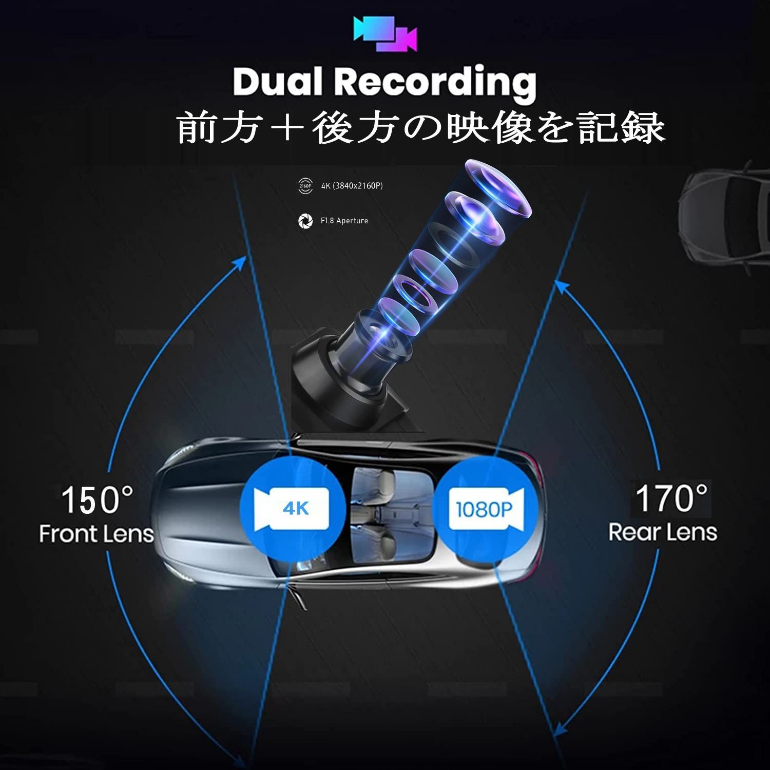 2023最新 大画面車載モニターCarPlay /Android Auto対応128 - メルカリ
