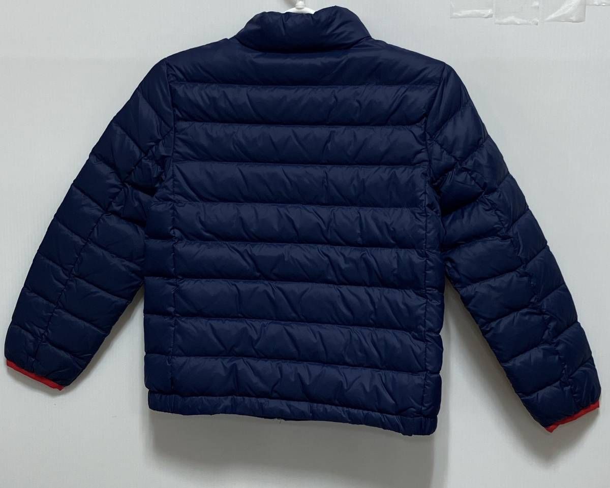 RALPH LAUREN ラルフローレン キッズ ダウンジャケット 7 130 ネイビー ダウン アウター
