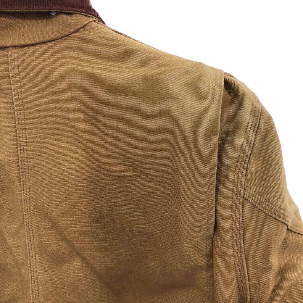 雰囲気◎ 90s カーハート USA製 オールインワン ブラウンダック地 ツナギ 90年代 USA製 Carhartt カーハート ダック地 オールインワン
