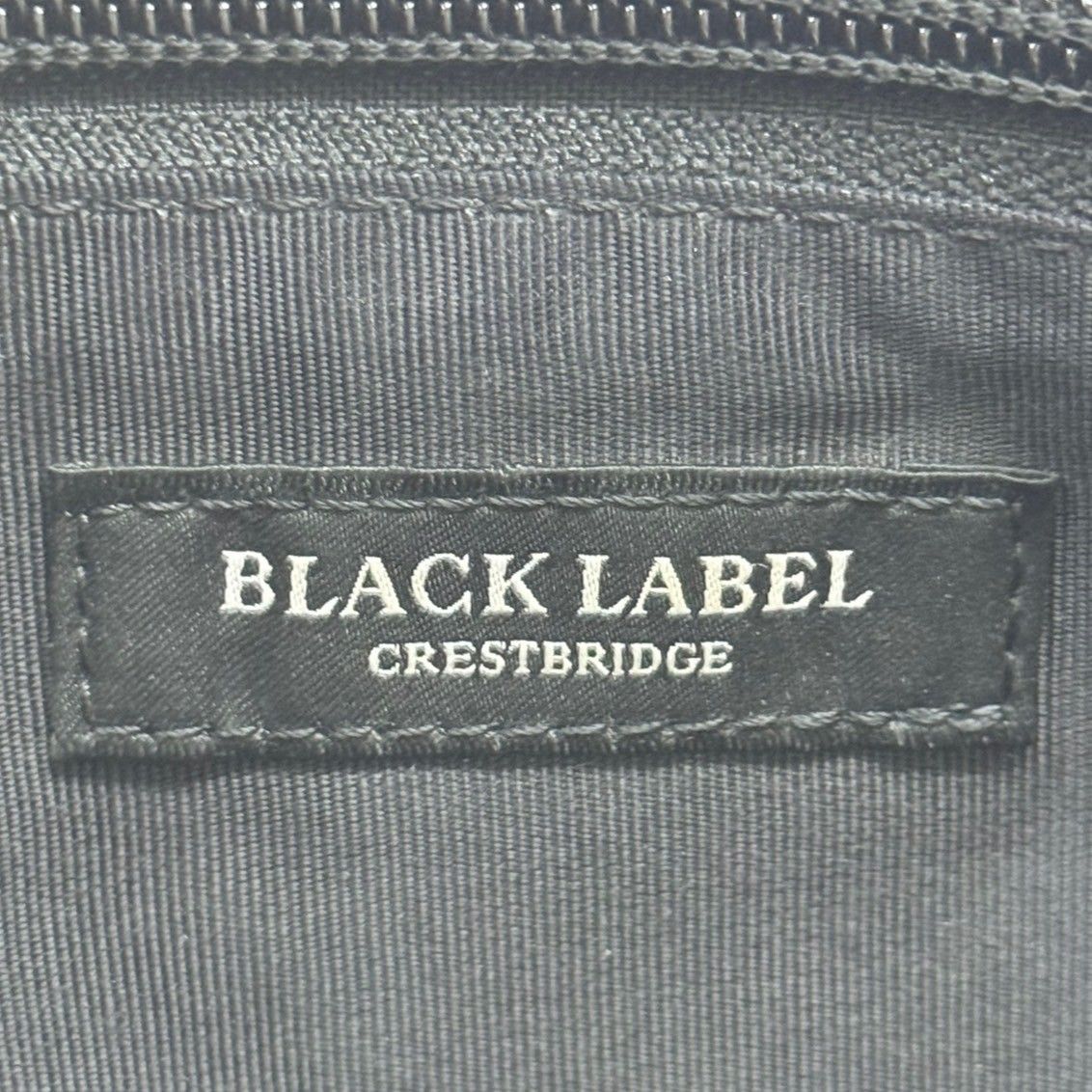 BLACK LABEL crestbridge ブラックレーベル クラッチバッグ 01077-00 ノバチェック セカンドバッグ メンズ 【中古】 42408K125