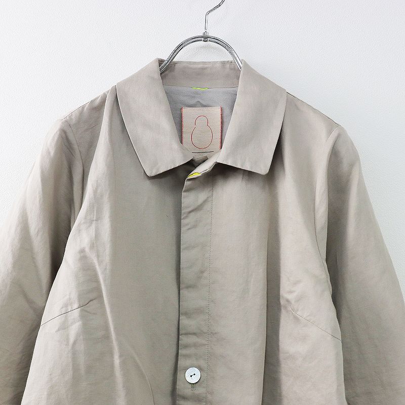 PALLAS PALACE パラスパレス コットン リネン ステンカラー