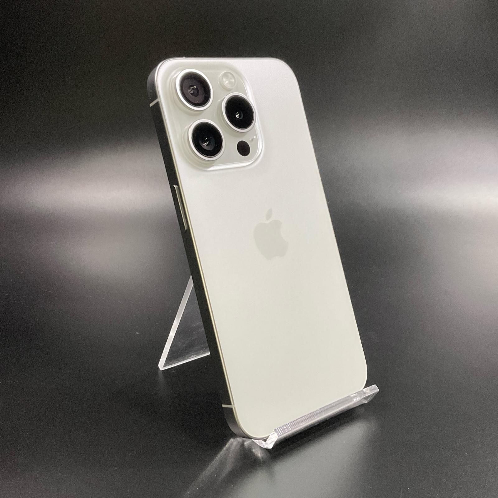 iPhone15 Pro[256GB] SoftBank MTUD3J ホワイトチタニウム【安… ゲオ公式通販サイト⁄ゲオオンラインストア中古安心保証