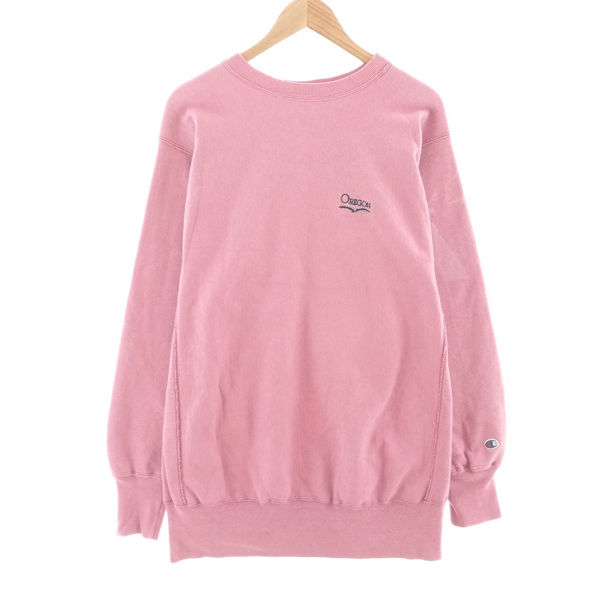 古着 90年代 チャンピオン Champion REVERSE WEAVE リバースウィーブ 刺繍タグ カレッジスウェットシャツ トレーナー USA製/eaa401872