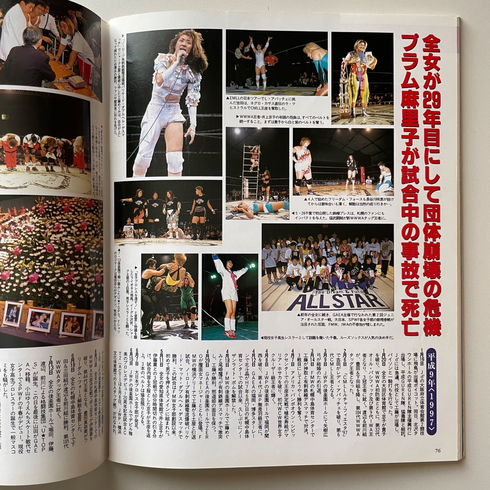 Lady's週刊ゴングSPECIAL 全日本女子プロレス35年史 レディースゴング スペシャル 全日本女子プロレス35年史 – 闘道館