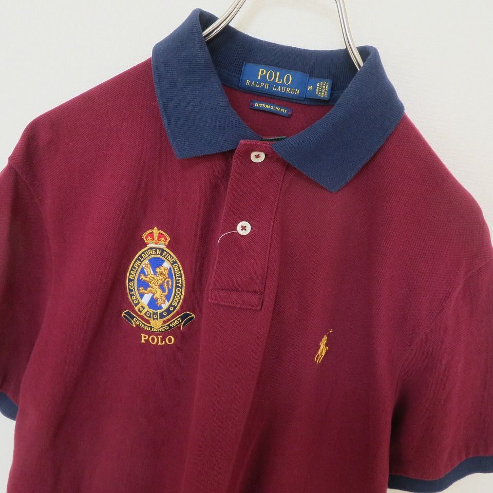 ポロラルフローレン PoloRalphLauren 刺繍 ポロシャツ 849569ss - メルカリ