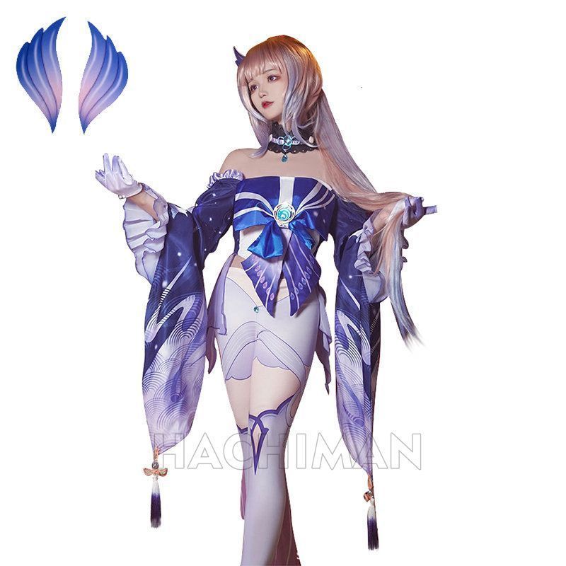 新品・未使用】 第五人格 骨董商(戚十一)UR 白澤コスプレ衣装※ウィッグ